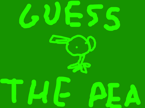 Guess the Pea