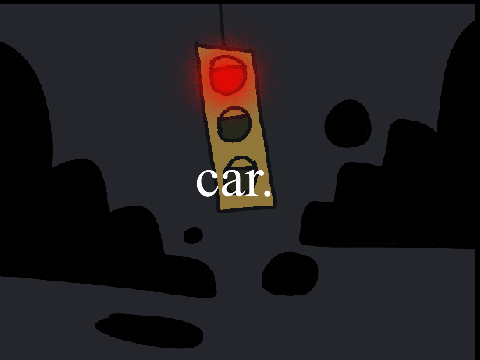 car. || an almost 30 second animation