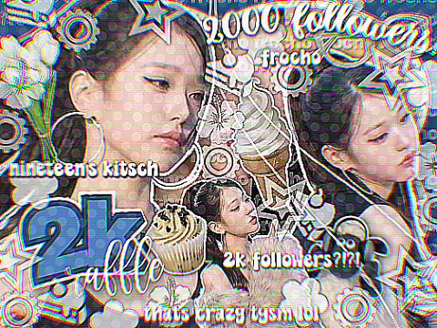  ❏ frocho's ･ 2k+ surprise ´ˎ˗ raffle ⛰️
