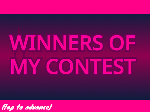 !! WINNNERS OF MY CONTEST !! Just shapes and beats (jsab)