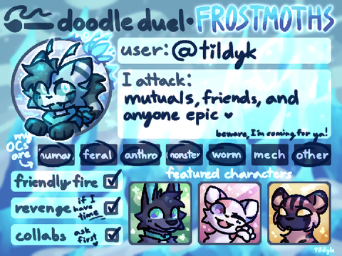 Tildyk's ☆°◦ Doodle Duel Profile