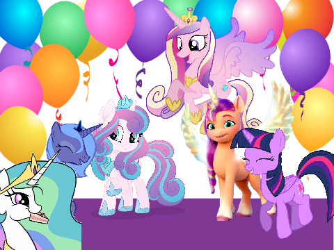Alicorn party!