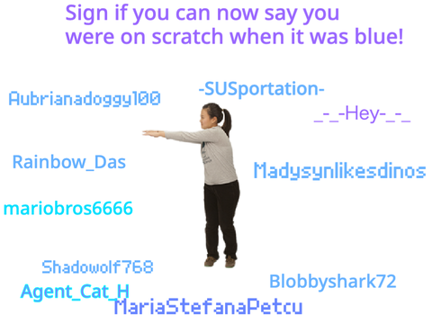 Sign if you can now say you were on scratch when it was blue remix remix remix remix remix re… remix