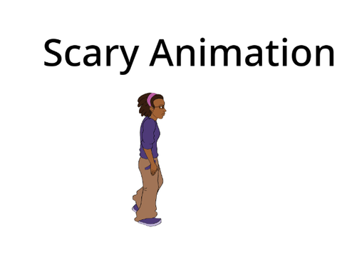 scary animation
