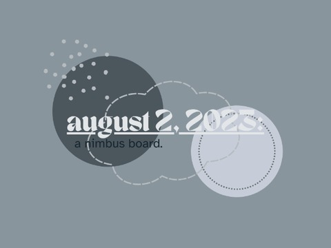 august 2, 2023 - a nimbus board