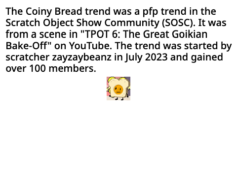 coiny bread