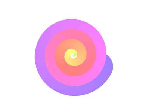 螺旋動畫 令人放鬆的 | Spiral Animation Relaxing