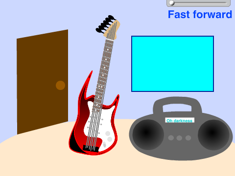 How to play "Oh darkness" on a guitar EN