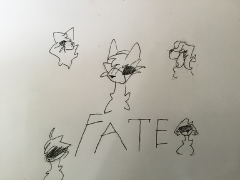 FATE cover fan art for @SkittlesTheBunny