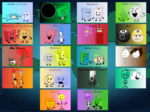 MYO: BFDI: The Ridonculous Race