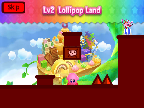 Lolipop Land Circus Kirby Platfoermer