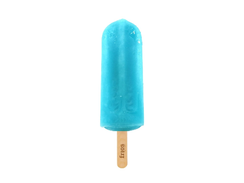blue popsicle