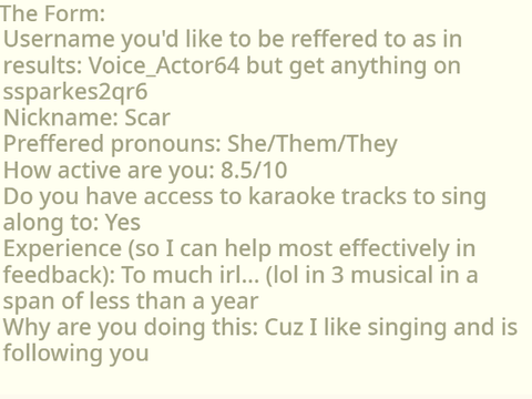 300+ Singing Contest Entry!