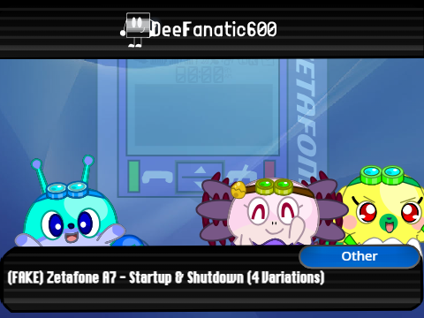 (FAKE) Zetafone A7 - Startup & Shutdown (4 Variations)