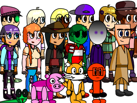 Official New Overworld Characters