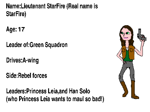 Lieutenant StarFire