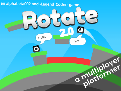 Rotate 2.0 || ☁️ multiplayer platformer || Mobile Friendly