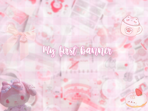 My first banner 