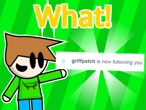 When griffpatch FOLLOWS YOU #animations