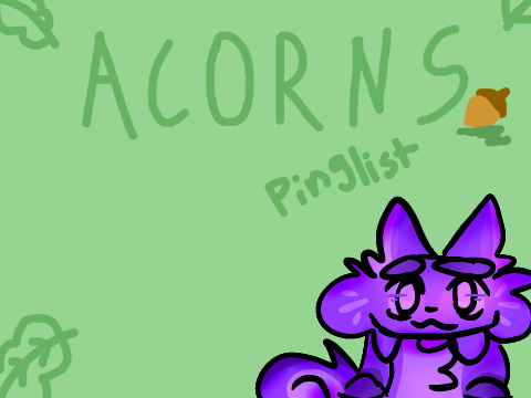 Acorns Pinglist