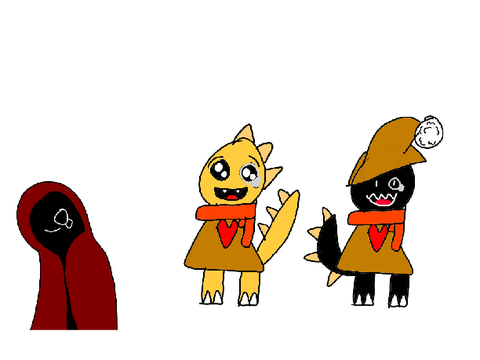 Deltarune: worlds inverted: Monster kid