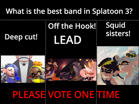Splatfest ~ Best splatoon 3 band ~