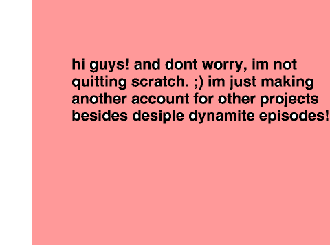 some updates! :)
