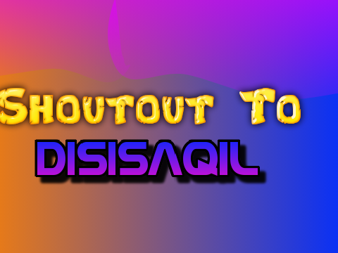 Shoutout To @DisIsAqil