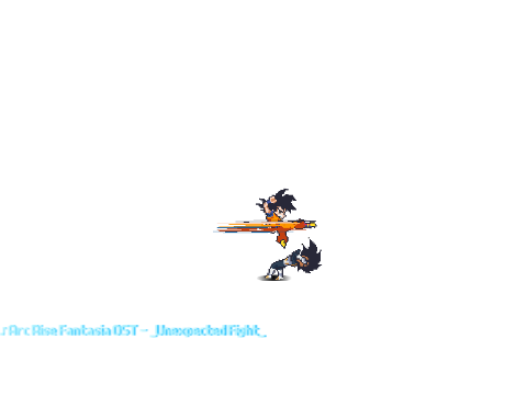 Goku vs Vegeta that I don't think I'll ever finish