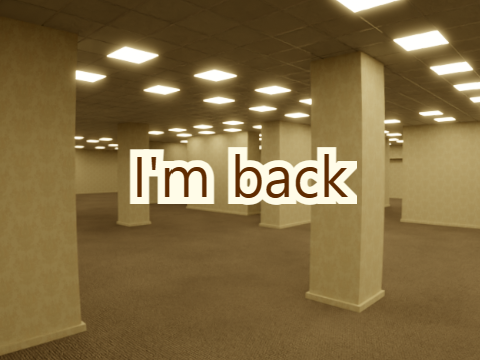 I'm back