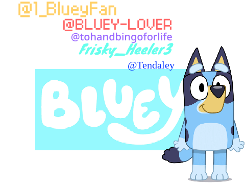 remix and sign if you love Bluey! remix remix remix remix