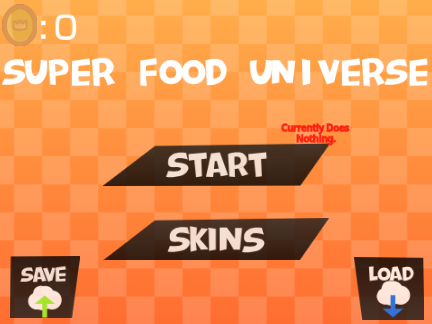 Super Food Universe - MENU DEMO