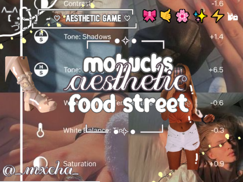 ✎ {✧ 005 | mobucks | aes food street} ໒꒰ྀི´ ˘ ` ꒱ྀིა