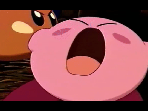 SCARFY BITES KIRBY!!!