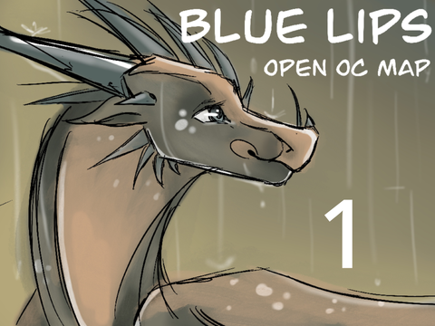 Open OC MAP- Blue lips 
