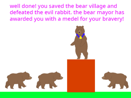 bear platformer