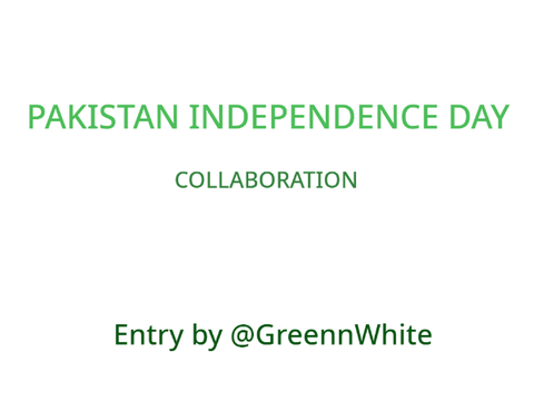 Pakistan Independence Collaboration Projects-Plan remix
