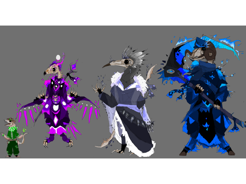 Some art of Abbadon and Friends!
