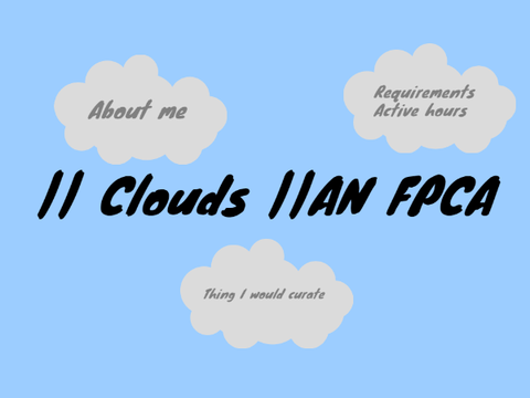 Clouds|| an FPCA ||