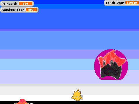 Rainbow Star and Gobo Jetpack Boss fight
