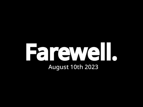 Farewell.