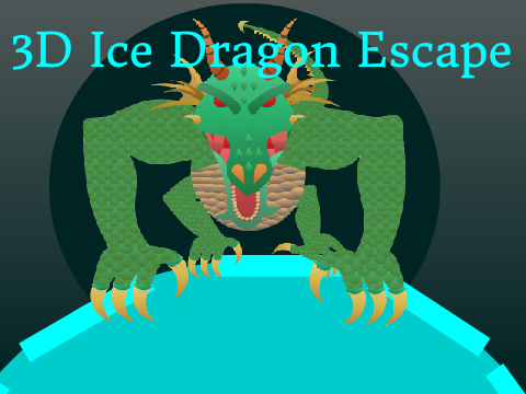 3D Ice Dragon Escape