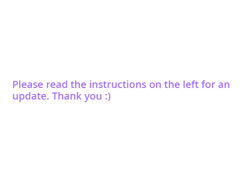 UPDATE - PLEASE READ