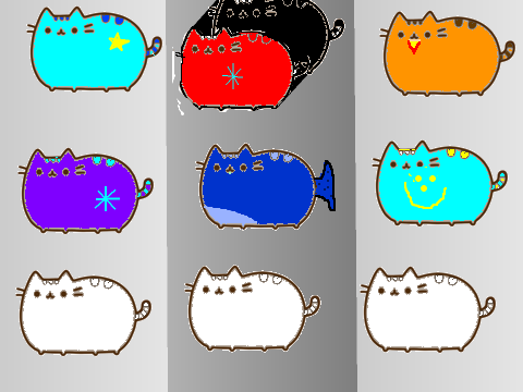 Add yourself as Pusheen!!!! Remix x 6