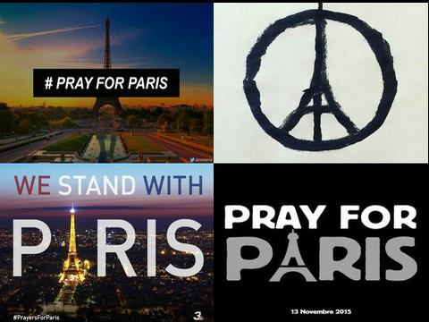 #PrayForParis