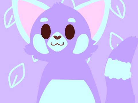 Purple and Blue Panda remix