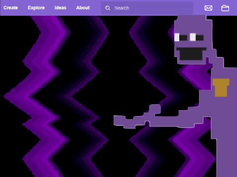Purple guy takes over scratch