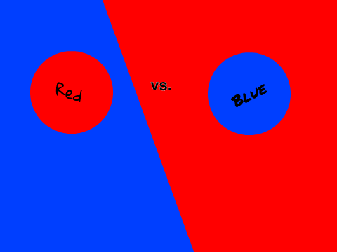 Red vs. Blue