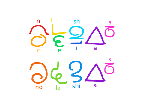 new syllabary thing