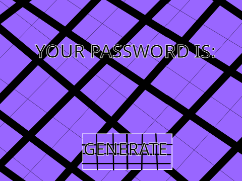 RANDOM PASSWORD GENERATOR